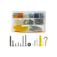 Toko Hobi-2 502 Parça 14 Çeşit Takım Çantalı Pul Çivi Piton Kroşe Vida ve Dübel Seti