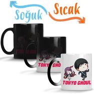 Tokyo Ghoul Kaneki Correndo Sihirli Porselen Kupa
