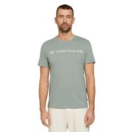 Tom Tailor 12960 Koyu Duman Yeşili Erkek T-Shirt