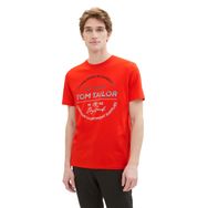 Tom Tailor 13189 Temel Kırmızı Erkek T-shirt