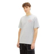 Tom Tailor 15398 Denim Açık Taş Gri Melanj Erkek T-shirt