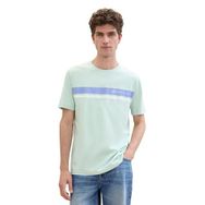 Tom Tailor 17549 Denim Deniz Köpüğü Erkek Basic Bisiklet Yaka T-shirt