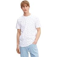 Tom Tailor 29814 Baskılı Pike Polo Mavi Parasol Tasarımı T-shirt