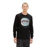 Tom Tailor 29999 Siyah Uzun Kollu Erkek T-Shirt