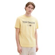 Tom Tailor 34585 Basic Açık Sarı Erkek T-shirt