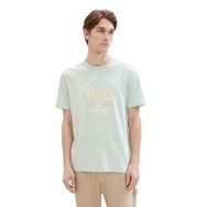 Tom Tailor 34965 Paradise Mint Finestripe Erkek T-shirt