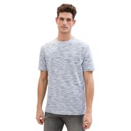 Tom Tailor 35057 Beyaz Lacivert Uzay Erkek T-shirt