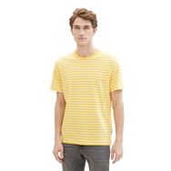 Tom Tailor 35209 Sunny Yellow White Stripe Erkek T-shirt
