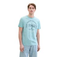 Tom Tailor 35644 Basic Çayır Göbeği İnce Çizgili Erkek T-shirt