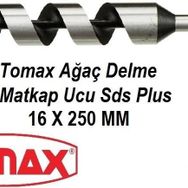 Tomax SDS Plus Ağaç Delme Ahşap Delme Delici 16x250 Matkap Ucu