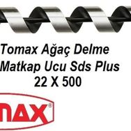 Tomax SDS Plus Ağaç Delme Ahşap Delme Delici 22x500 Matkap Ucu