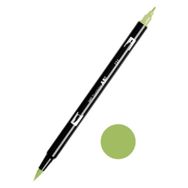 Tombow 131 Lemon Lime AB-T Dual Brush Grafik Kalemi