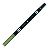 Tombow 158 Dark Olive AB-T Dual Brush Grafik Kalemi