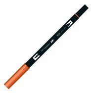 Tombow 993 Dual Brush Krom Turuncu Grafik Çizim Kalemi