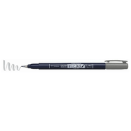 Tombow Fudenosuke 49 Gri Fırça Uçlu Kalem