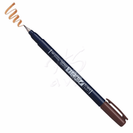 Tombow Fudenosuke Brush Pen 31 Brown Fırça Uçlu Kalem