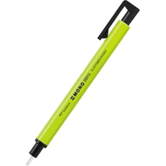 Tombow Mono Zero Silgi Yuvarlak Uç Neon Sarı Kalem