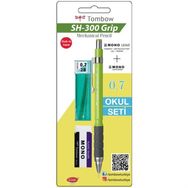 Tombow SH-300 Grip 0,7 mm Limon Versatil Kalem Okul Seti