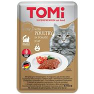 Tomi Kümes Hayvanı ve Domates Tahılsız Pouch 100 gr Kedi Maması