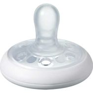 Tommee Tippee Closer To Nature Breast-Like 6-18 Ay Tekli Beyaz Emzik