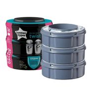 Tommee Tippee Twist & Click 3'lü Çöp Poşeti Yedek Kartuş