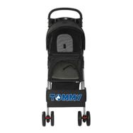 Tommy 80.5x45.5x101 Max 15 kg Siyah Evcil Hayvan Arabası