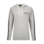 Tommy Hilfiger 09T4088-004 Gri Erkek Kapüşonlu Sweatshirt