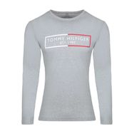 Tommy Hilfiger 09T4241-004 Gri Erkek Sweatshirt