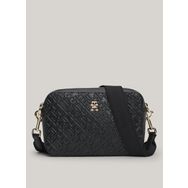 Tommy Hilfiger AW0AW16470BDS Siyah Kadın 22,5x15x9 cm Çapraz Çanta
