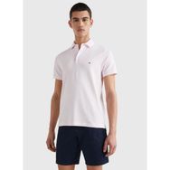 Tommy Hilfiger MW0MW17771TOG Polo Yaka Slim Fit Düz Pembe Erkek T-shirt