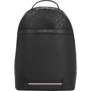 Tommy Hilfiger Th Central Backpack Siyah Erkek Sırt Çantası