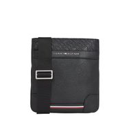 Tommy Hilfiger Th Central Mini Crossover Siyah Erkek Postacı Çantası