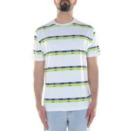 Tommy Hilfiger Tjm Camo Ground Logo Tee Beyaz White Ybr Erkek Üst Ve T-Shirt