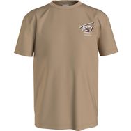 Tommy Hilfiger Tjm Reg 3D Street Signtr Tee Ext Bej Erkek T-shirt