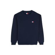 Tommy Hilfiger TJM Reg Badge Crew Ext Mavi Erkek Sweatshirt