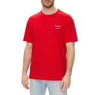 Tommy Hilfiger Tjm Reg Corp Tee Ext Kırmızı Erkek T-shirt