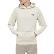 Tommy Hilfiger TJM Reg Entry Graphic Bej Hoodie Erkek Sweatshirt