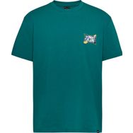 Tommy Hilfiger Tjm Reg Flower Power Tee Mavi Erkek T-shirt
