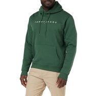 Tommy Hilfiger TJM Reg Linear Logo Hoodie EXT Yeşil Erkek Sweatshirt
