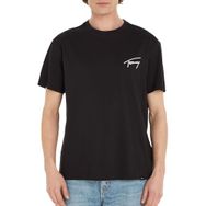 Tommy Hilfiger Tjm Reg Signature Tee Ext Siyah Erkek T-shirt