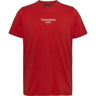 Tommy Hilfiger Tjm Slim Tj 85 Entry Tee Ext Kırmızı Erkek T-shirt