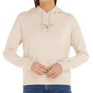 Tommy Hilfiger Tjw Bxy Essentıal Logo 2+ Hoodıe Bej Kadın Sweatshirt