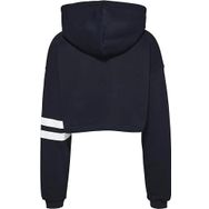 Tommy Hilfiger TJW SP CRP Letterman Flag Hoodie Mavi Kadın Sweatshirt