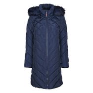 Tommy Hilfiger TW2MP186-NVY Lacivert Kadın Mont