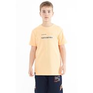 Tommy Life 11117 Kavun İçi Baskı Detaylı O Yaka Standart Kalıp Erkek T-Shirt