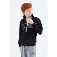 Tommy Life 11183 Siyah Dik Yaka Erkek Çocuk Sweatshirt