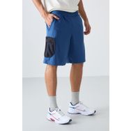 Tommy Life 81266 Parlament Pamuklu Kalın Yumuşak Dokulu Comfort Fit Baskılı Erkek Şort