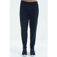 Tommy Life 82109 Lacivert Logo Nakışlı Bağcıklı Polar Jogger Erkek Eşofman Altı