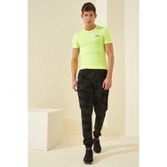 Tommy Life 84754 Siyah Gölge Erkek Kamuflaj Desenli Dar Kesim Jogger Eşofman Alt