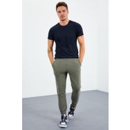Tommy Life 84866 Gizli Fermuarlı Rahat Form Lastik Paça Polar Çağla Eşofman Erkek Altı